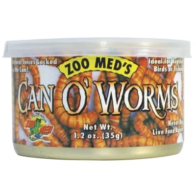 Image of Zoo Med Can o&#039; Worms 35 g