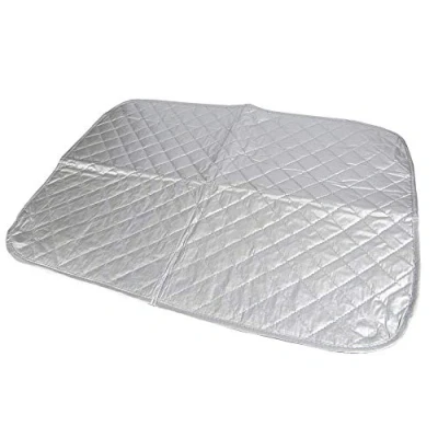 Image of Travel Ironing Mat For Table Portable Magnetic Quilted Blanket Perfect Travelling