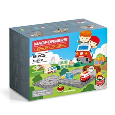 Image of Magformers City Bus Track Set