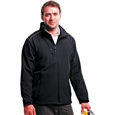 Image of Regatta Professional Men&#039;s Sandstorm Softshell Jacket Navy, Size: 3XL