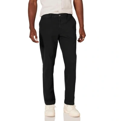 Image of Amazon Essentials Men&#039;s Slim Fit Casual Stretch Chino Trouser, Black, 33W / 28L