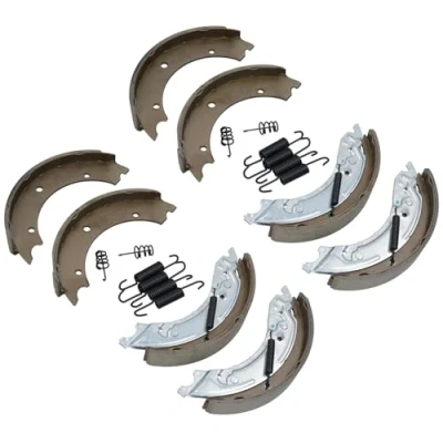 Image of 250 x 40mm KNOTT Type Trailer Brake Shoes for 4 Drums Twin Axle