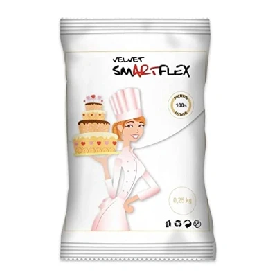 Image of SmartFlex Fondant Velvet Vanille, 250g SMF001