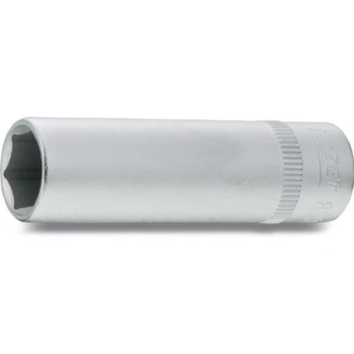 Image of HAZET 850LG 5.5 50 mm 6 Point Hexagon Traction Profile Socket Chrome Plated
