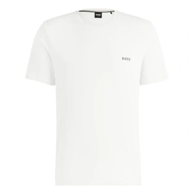 Image of BOSS Mens Mix&amp;Match T Shirt 10259900 0 Loungewear_T_Shirt, White, M UK