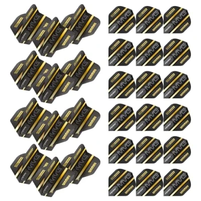 Image of WINMAU Prism Delta Michael van Gerwen MvG Trilogy Extra Thick dart flights 10 sets per pack (30 in total)