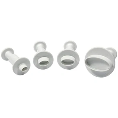 Image of PME MO154 Oval Plunger Cutters, Small, Medium, Large, X Large Sizes, Set of 4