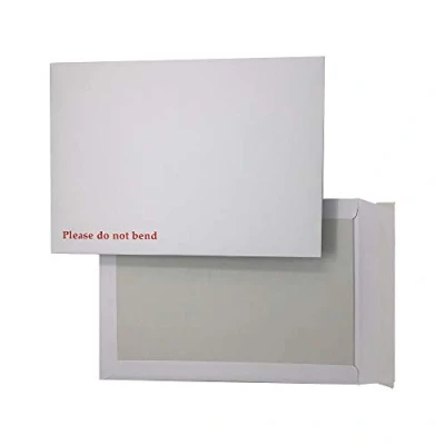 Image of Q Connect C4 Envelopes Board Back Peel/Seal 120gsm White Pk 125 KF3525