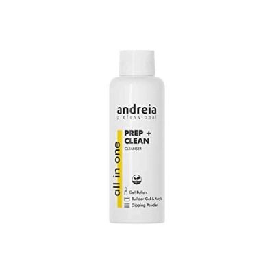 Image of Andreia Professional Prep and Clean All In One For Dipping, Gel Polish, Builder Acrylic Nails Polish Preparation (Sanitises Nail Bed) Multi Purpose Wipe 100ml