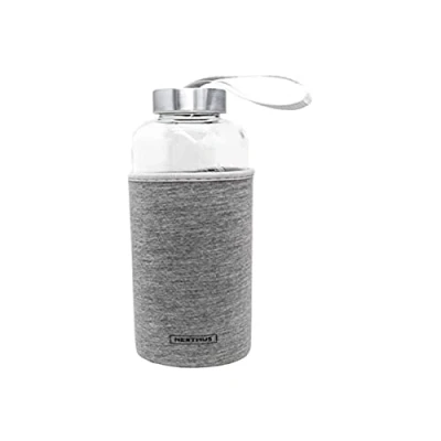 Image of Nerthus FIH 650 Glass Bottle Gray Neoprene 600 ml