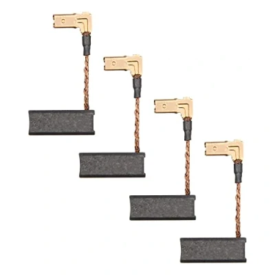 Image of 4 Pack N097696 Carbon Brush Replace Part Fit For Dewalt Angle Grinder DWE4011/DWE4120