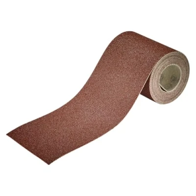 Image of wolfcraft Easy Fix Sandpaper Roll for Wood/Metal, 4 m x 93 mm, grain 80 I 5811000