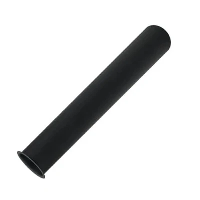 Image of Black 250mm Long Pipe with Collar 32mm Wide Drain Waste Trap Replacement Part