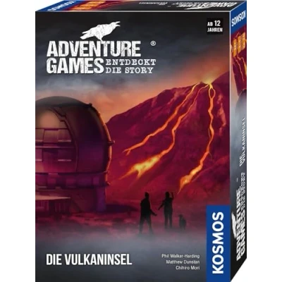 Image of Kosmos Adventure Games Die Vulkaninsel: 1 4 Spieler