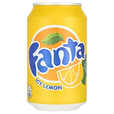 Image of Fanta ICY Lemon 330ml Case of 24