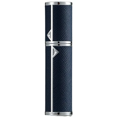 Image of VVGAOGES Perfume Atomiser,Portable Refillable Empty Spray,Mini Bottles for Travel 5 ml (YB Navy Blue)