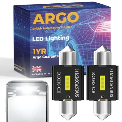 Image of 31mm 239 272 C5W Festoon led Car Bulb 1860 Smd interior lights Xenon White T4W License Number Plate Dome Reading Map Lamps Boot Footwell 12v