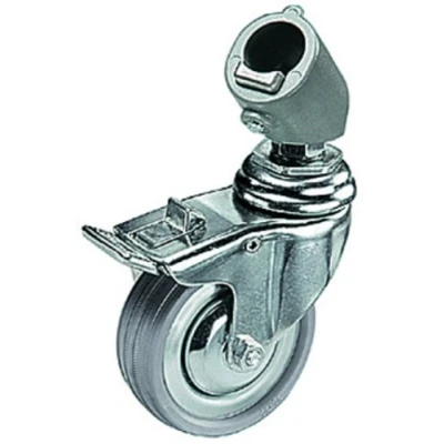 Image of Manfrotto 75mm Wheel with Brakes and Adapter for Legs (Pack of 3)