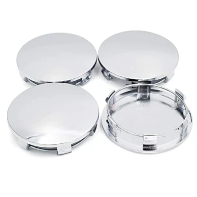 Image of RhinoTuning 4 PCS 83 mm Wheel Center Caps Compatible with Avalanche Suburban Silverado Tahoe Sierra Yukon Denali Escalade, OD: / 3.27&quot; ID: 76.4 3&quot; Chrome Hub Trims