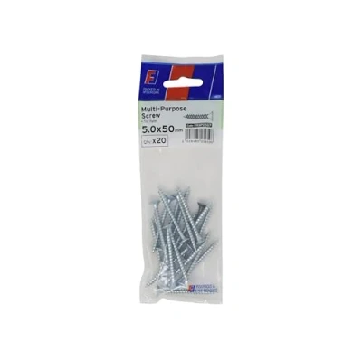 Image of Forgefix Multi Purpose Pozi Screw Csk ST Zp 5.0 x 50mm Forge (Pack of 20)