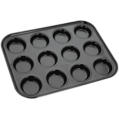 Image of Stellar Bakeware 12 Cup Bun Tin