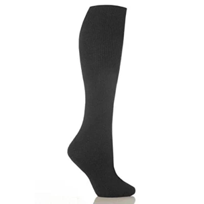 Image of HEAT HOLDERS Ladies Thermal Winter Warm Original LONG Socks UK Size 4 8 (Long Charcoal)
