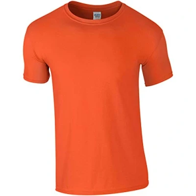 Image of Gildan Softstyle men&#039;s T shirt in Orange
