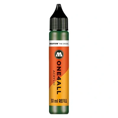 Image of Molotow ONE4ALL Refill Acrylic, Colour 145 Future Green, 30 ml, Ink for Permanent Marker
