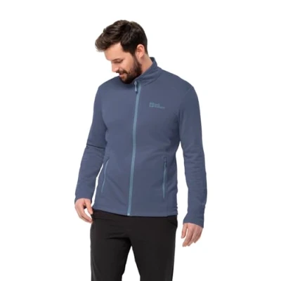 Image of Jack Wolfskin Men&#039;s Kolbenberg Fz M Fleece Jacket, Evening Sky, XXX Large
