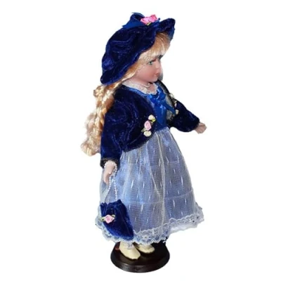 Image of Yfenglhiry Victorian Porcelain European Reborns With Gowns Rural Decorative Ceramic Festival House Table Decors Home Handmade