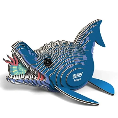 Image of EUGY Eco Friendly 3D Paper Puzzle (Mosasaurus)