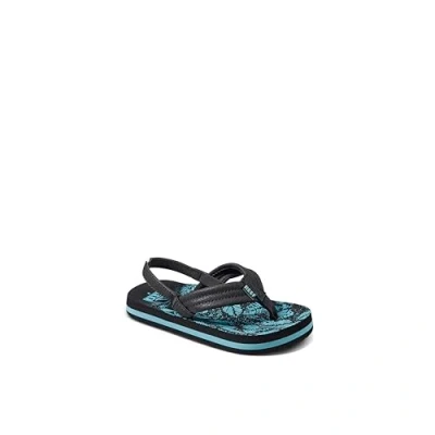 Image of Reef Boys Little Ahi Sandal, Aquifer Palm, 2 UK Child