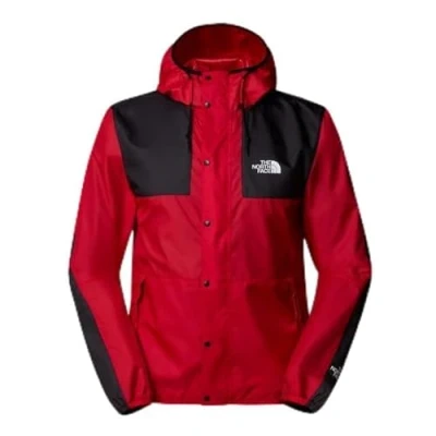 Image of The North Face Seasonal Mountain Jacket Waterproof jacket, Men&#039;s, Size: Small, Red/black