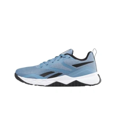 Image of Reebok Men&#039;s NFX Trainer Sneaker, BLUSLA/CBLACK/FTWWHT, 9 UK