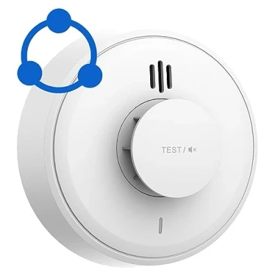 Image of Heat Alarm for Kitchen, 10 Years Sealed Battery Life, Detector Wireless Interlinked with Large Test/Mute Button, Easy Setup Linked Conforms to BS 5446 Standard