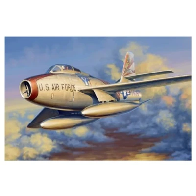 Image of Hobbyboss 1:48 Scale F 84F Thunderstreak Assembly Kit