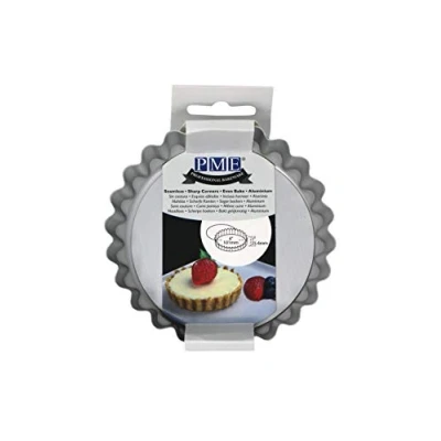 Image of PME Loose Bottom Flan/Tart/Quiche Pan 10cm/4 Inch