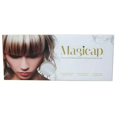 Image of MAGICAP Pro Salon Silicon Hairdressing Highlighting Frosting Cap &amp; FREE Hook