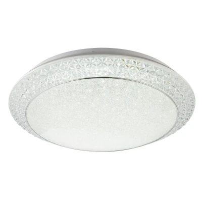 Image of Ronja Decorative Flush Ceiling Light White LED Dimmable 3000 6000K Remote Control