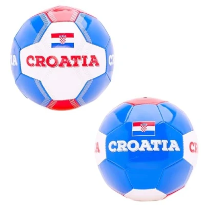 Image of Toyland® Croatia Country Themed Football (8lbs/Size 5) Euros &amp; World Cup Outdoor Toys 14 Styles Available (Croatia)