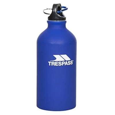 Image of Trespass Swig Sports Bottle With Carabiner (0.5 Litres) (One Size) (Matt Blue)