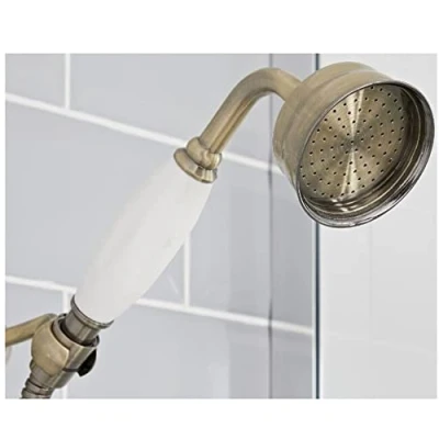 Image of Milano Elizabeth Traditional Telephone Style Hand Shower Handset Brushed Gold