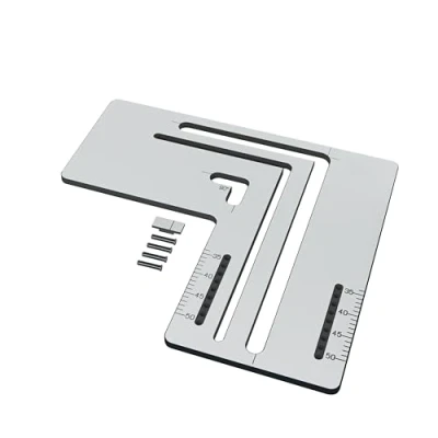 Image of Solid Laminate Belfast Sink Jig Precision Cutting DIY Kitchen Perfect for All Worktop Materials Centering Pegs Included