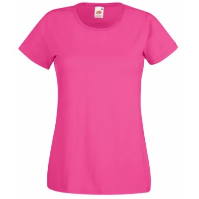 Image of Fruit of the Loom women&#039;s value weight t shirt, lady fit X Large
