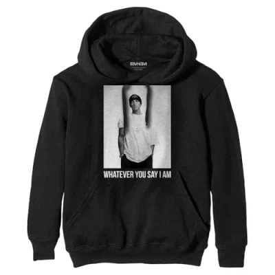 Image of Rock Off officially licensed products Eminem Whatever Pullover Hoodie XL Black