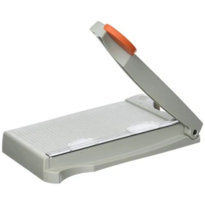 Image of Tonic Studios Guillotine Paper Trimmer 8.5 inch, Stainless Steel Plastic, Gray, by The Yard