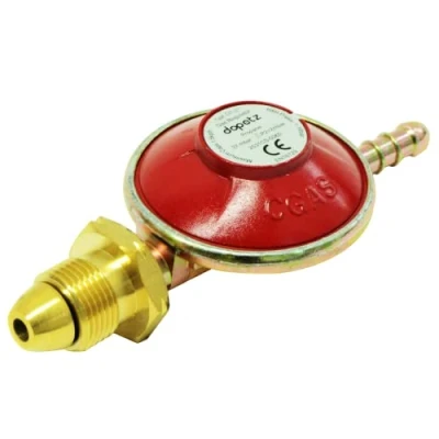 Image of Dapetz ® Low Pressure Propane Gas Regulator 37Mbar Standard Screw Type 1.5 Kg/H Fits Calor Flogas Attaches to Tanks for Camping, cookers, barbecues &amp; Patio heaters.
