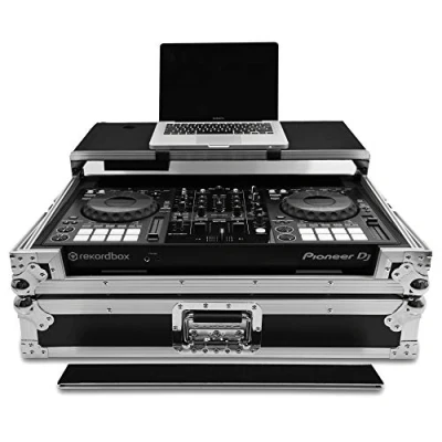 Image of Gorilla DJ Pioneer DDJ 800 Flight Case Black Hex Workstation