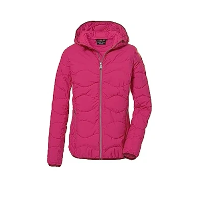 Image of G.I.G.A. DX Women&#039;s Quilted Jacket with Hood/Functional is Water Repellent GW 21 WMN QLTD JCKT, Raspberry, 42, 39845 000