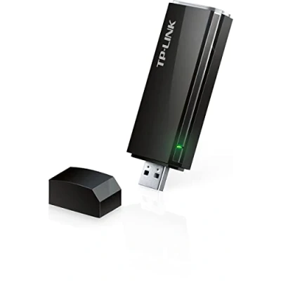Image of TP Link Archer T4U AC1200 USB Wi Fi Dongle, Wireless Adapter for PC, Desktop, Laptop and Tablet, Dual Band 2.4 GHz/300 Mbps+5 GHz/867 Mbps, Supports Windows XP/7/8/8.1/10, OS X (10.7 10.11), 3.0